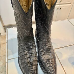 Genuine Caimen Cowboy Boots